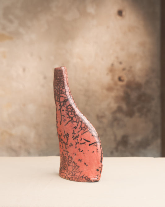 Ceramic Raku Vase ELEFANTE LISO